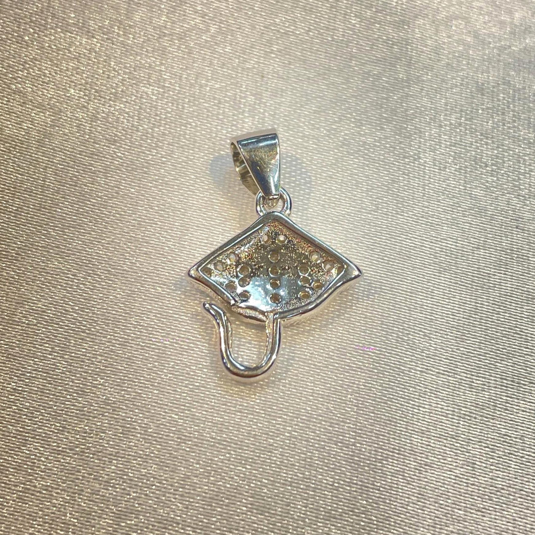 Elegant Sterling Silver Umbrella Pendant with Sparkling Cz Inlay Suvera Jewelery birthday_gift charm_necklace custom_necklace dainty_necklace delicate_necklace diamond_necklace everyday_necklace gift_for_her minimalist_necklace silver_jewelry