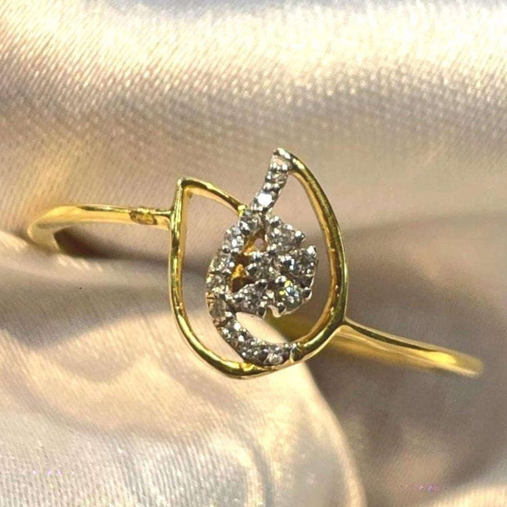 Lightweight Dainty Promise Ring for Girlfriend Suvera Jewelery