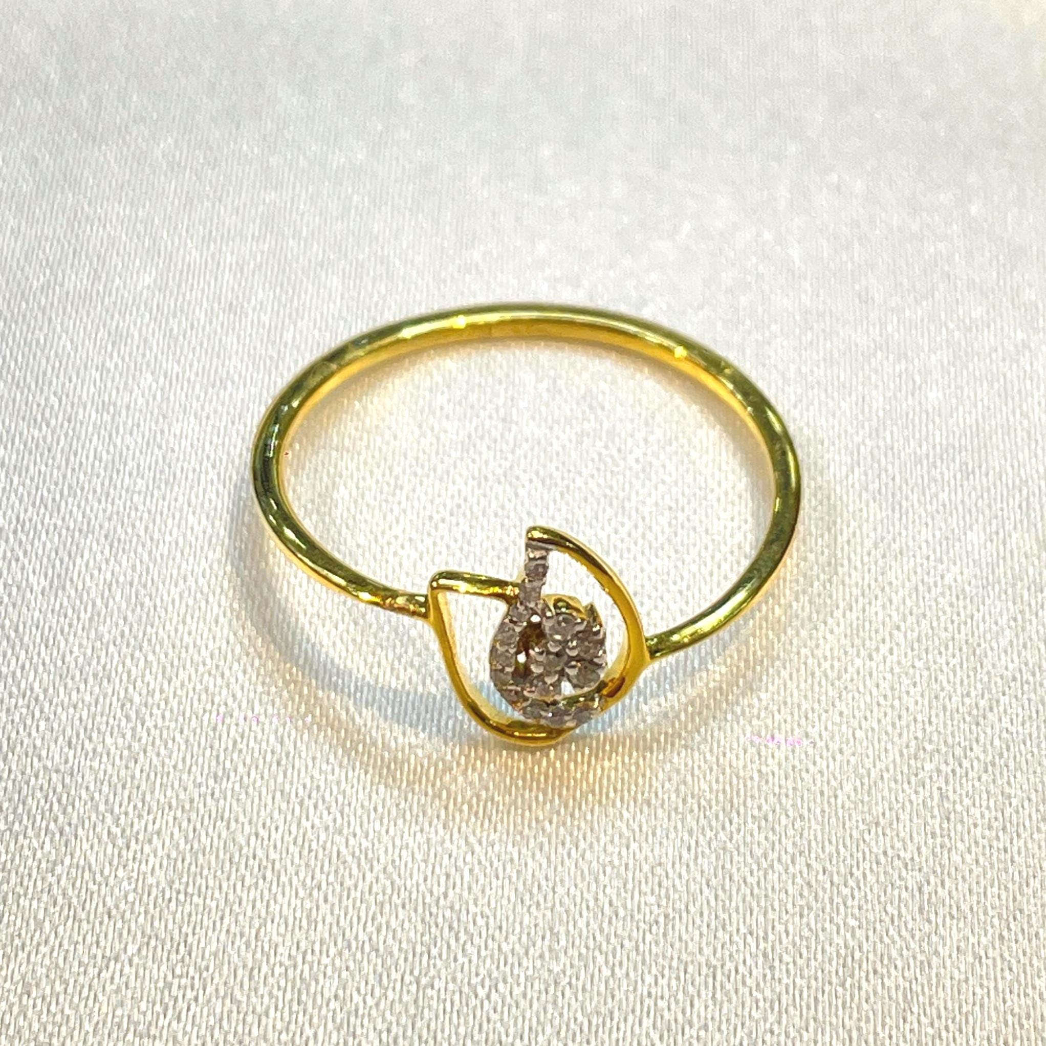 Lightweight Dainty Promise Ring for Girlfriend Suvera Jewelery