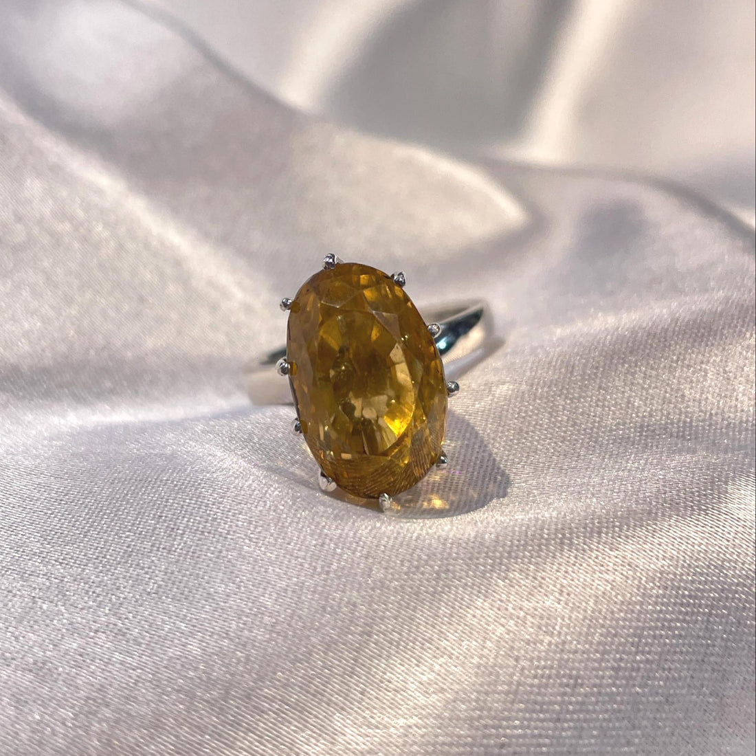 Natural Citrine Cocktail Ring for Women Suvera Jewelery birthday_gift birthstone_ring citrine_jewelry citrine_ring gemstone_ring gift_for_women Handmade_Ring natural_citrine_ring november_birthstone simple_ring Statement_Ring