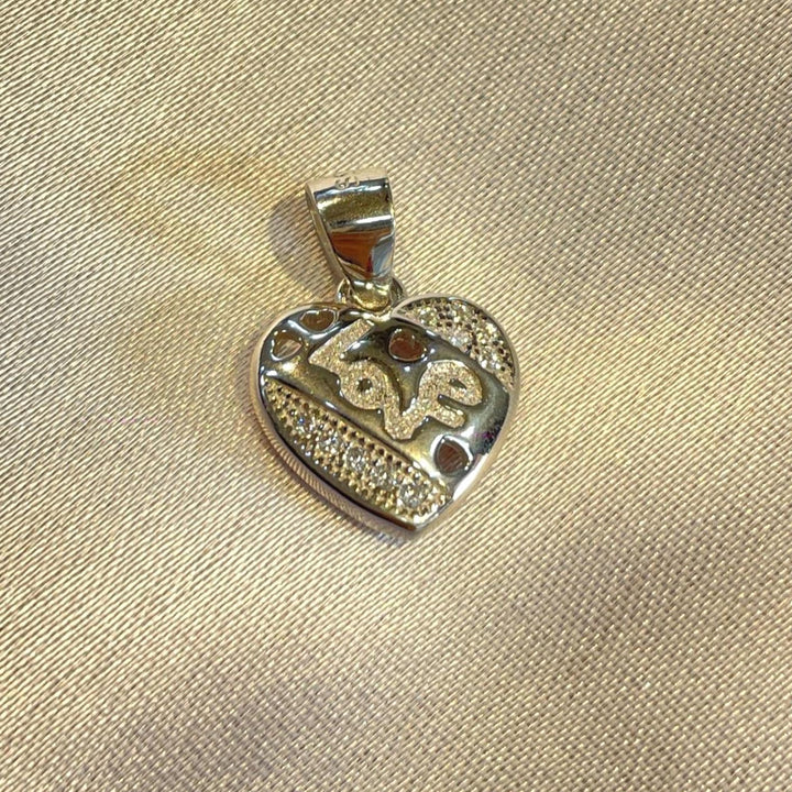Open Heart Pendant with Triple Floating Hearts and Cz Detailing in Sterling Silver Suvera Jewelery anniversary_gift Birthday_Gift christmas_gifts custom_pendant dainty_necklace diamond_necklace diamond_pendant Engagement_Ring everyday_necklace