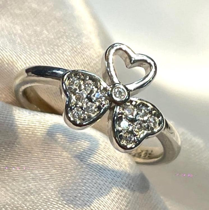 Dainty Adjustable Promise Ring for Her