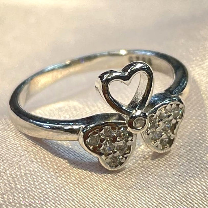 Dainty Adjustable Promise Ring for Her