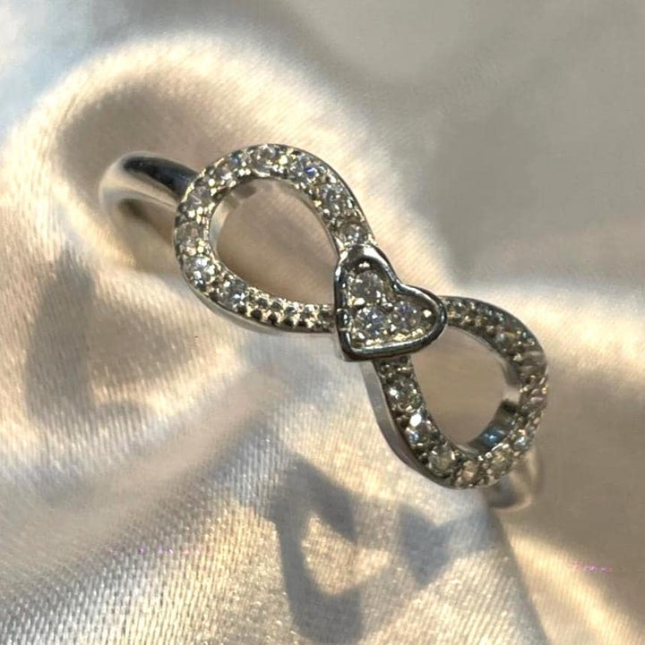 Infinity Heart Ring for Her