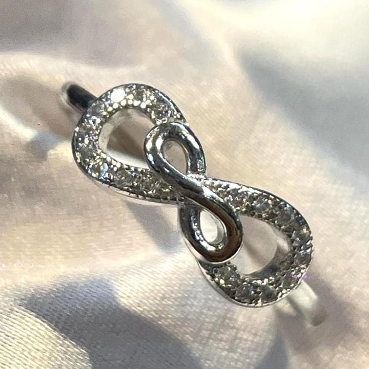 Infinity Ring for Her Suvera Jewelery Christmas_gift Diamond_rings Engaged_Ring Engaging_Rings Eternal_Rings Eternity_Ring Gifts_For-her Personality_Jewelry Promises_Rings Ring_Chunky Ring_Diamonds Silver_Ring Wed_Band suverajewelry.com